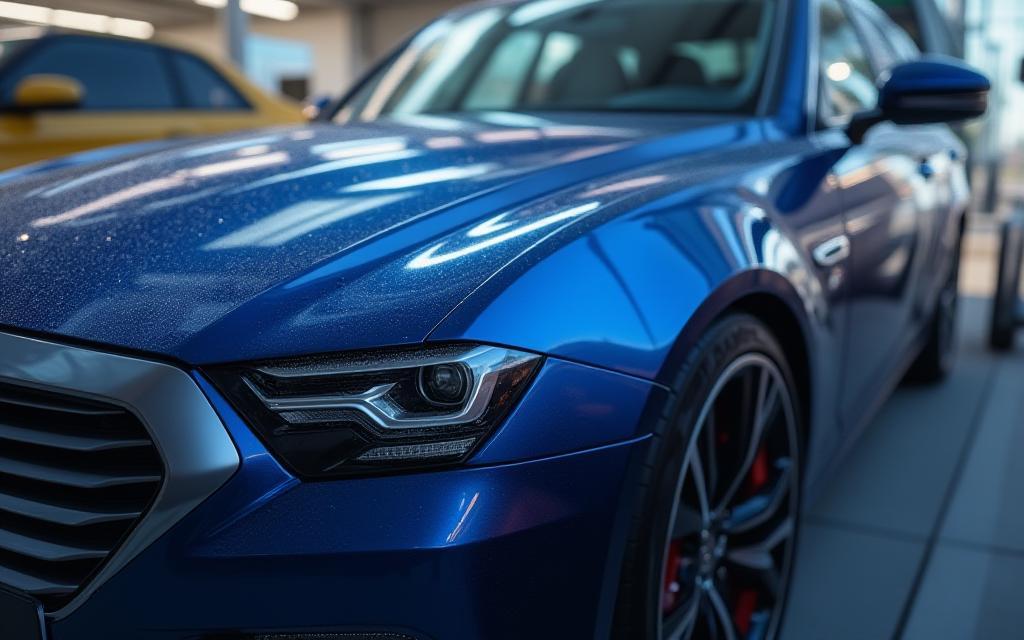 Sedan after detailing